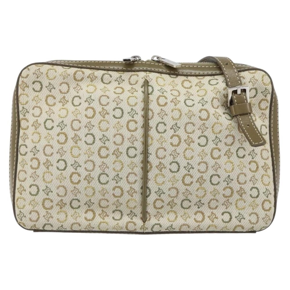 Celine C Macadam Shoulder Canvas